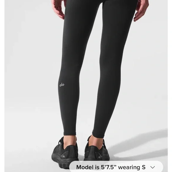 ALO Yoga Black Leggings xs - Picture 2 of 6